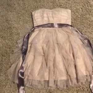 Flesh colored Prom Dress
